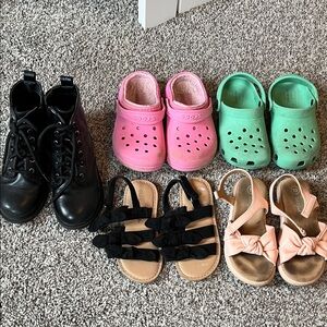 Girls shoe lot size 10